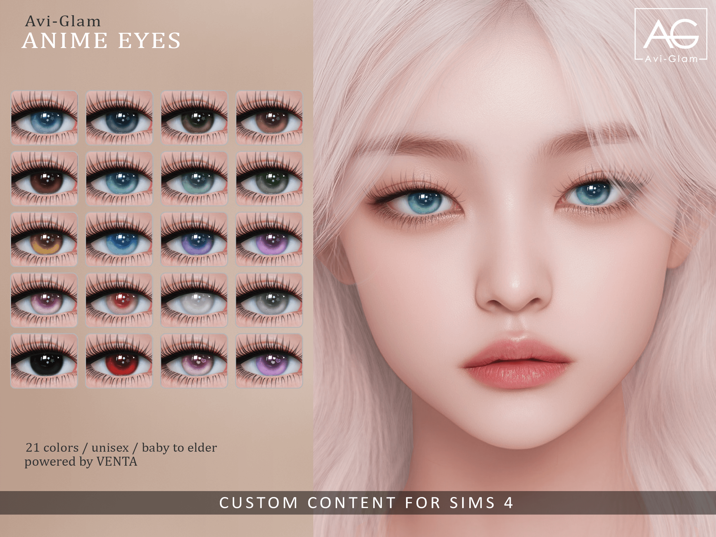 Линзы ANIME EYES